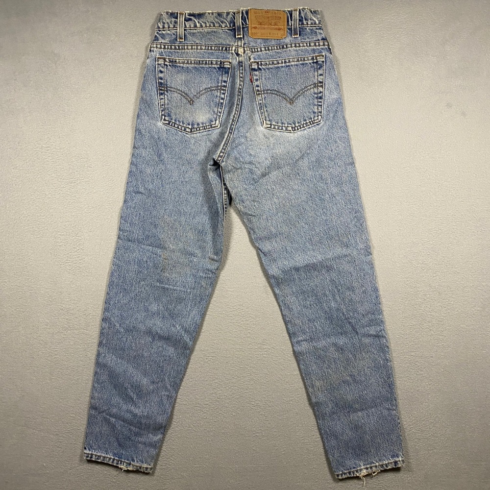 Vintage 90s Levis 550 Relaxed Fit Jeans Mens 29x30 (26x30) Made in USA - Picture 2 of 9